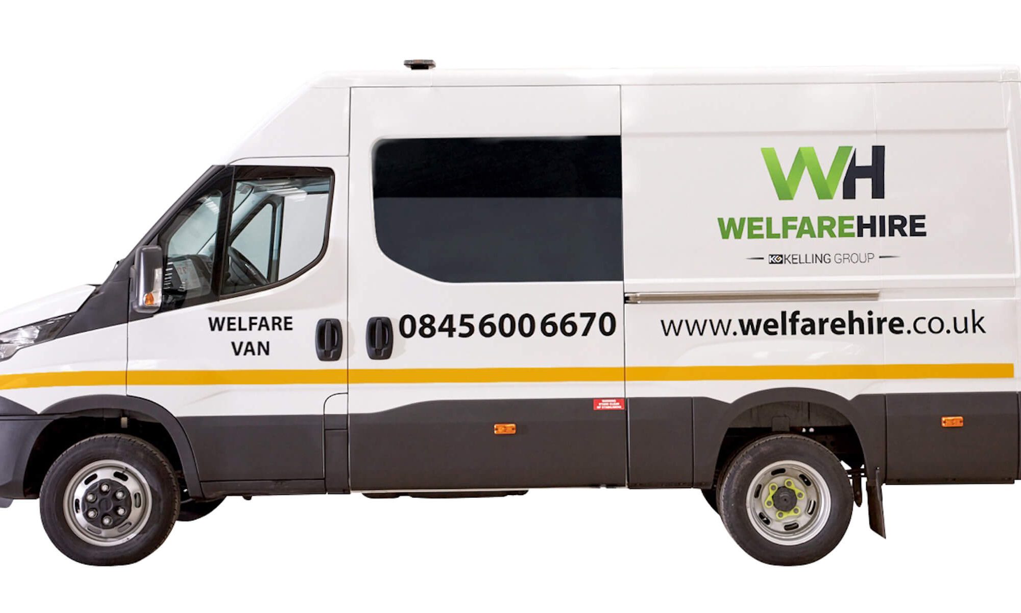 Welfare Van for hire across the UK
